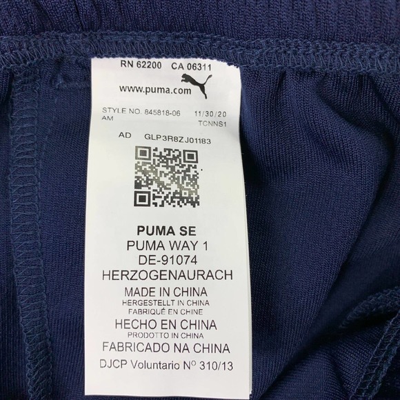 Puma Mens Summer Court Regular Fit 10" Mesh Shorts Navy Blue S - Picture 4 of 5